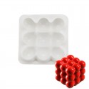 MOLDE SILICONA PROFESIONAL BUBBLES PARA CUBO