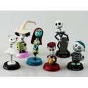 SET 6 FIGURAS PVC PESADILLA ANTES DE NAVIDAD