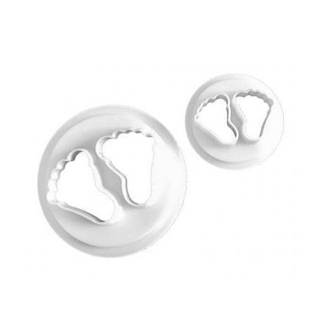 SET 2 CORTADORES PIES MINI