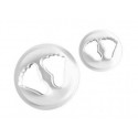 SET 2 CORTADORES PIES MINI