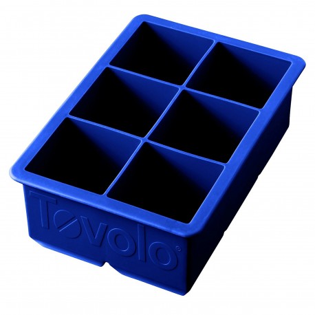 MOLDE 6 KING CUBES AZUL