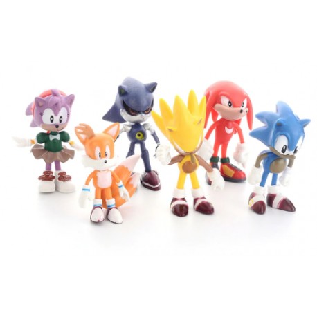 6 FIGURAS SONIC