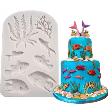 8 PECES Y FONDO MARINO