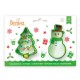 SET 2 CORTADORES NAVIDAD MUÑECO DE NIEVE Y ARBOL DC