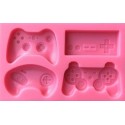 MOLDE SILICONA 4 MANDOS CONSOLAS