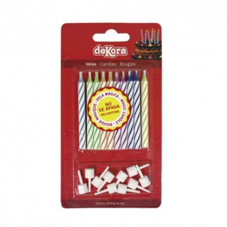 10 VELAS MAGICAS