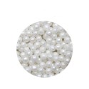 SPRINKLES PERLAS BLANCAS METALIZADO 4 MM BOTE 30 GR