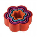 SET 5 CORTADORES FLOR EN CAJA COLOUR WORKS
