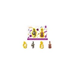 SET 2 CORTADORES CLAVE DE SOL Y VIOLIN DC