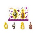 SET 2 CORTADORES CLAVE DE SOL Y VIOLIN DECORA