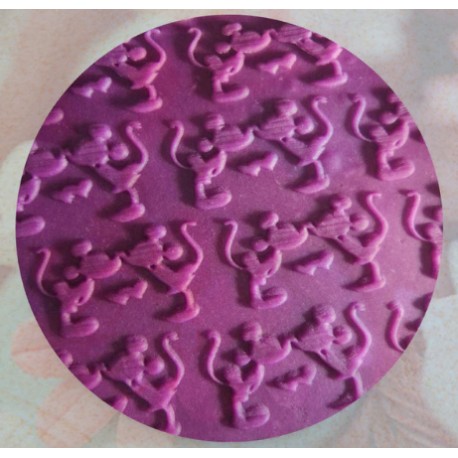 RODILLO TEXTURIZADOR MICKEY Y MINNIE BESO