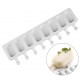 MOLDE SILICONA PROFESIONAL 8 POLOS HELADOS
