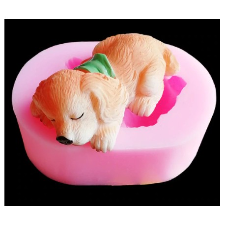 PERRITO TUMBADO 3D