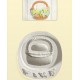 MOLDE CESTA CON FLORES