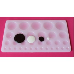 PLACA 32 CIRCULOS PLANOS