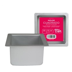 SQUARE CAKE PAN 25 CM X 10 CM AZ
