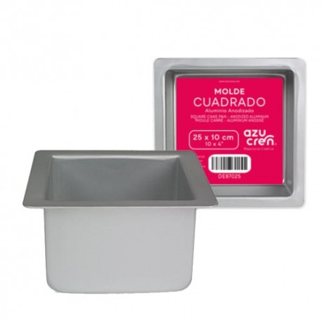 SQUARE CAKE PAN 25 CM X 10 CM AZ