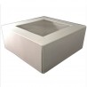 CAJA 33 CM BLANCA CON VENTANA