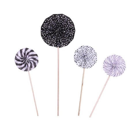 SET 4 MOLINILLOS NEGROS