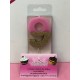 VELA Nº 9 ROSA Y ORO GLITTER