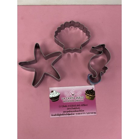 SET 3 CORTADORES MARINOS