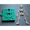 MOLDE SILICONA ESQUELETO COMPLETO GRANDE